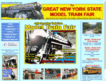 Tablet Screenshot of modeltrainfair.com